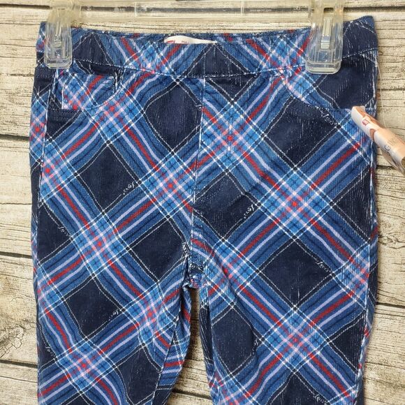 Levi’s plaid corduroy pull-on jeggings Size 14 Reg - Picture 2 of 10
